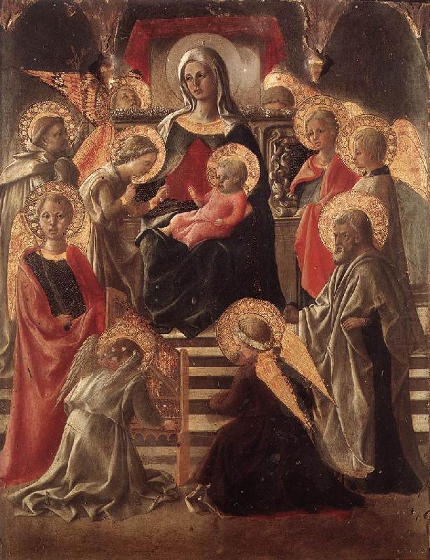 St Stephen is Born and Replaced by Another Child (detail) sf, LIPPI, Fra Filippo